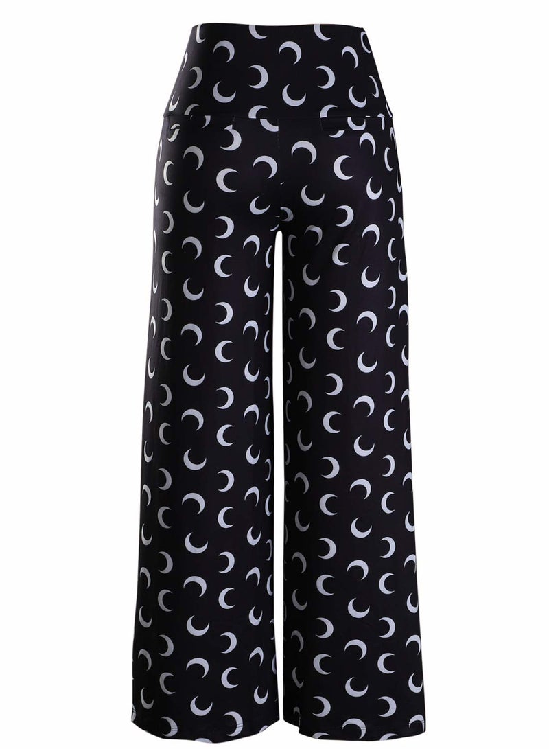 Arolina Women's Stretchy Wide Leg Palazzo Lounge Pants Casual Comfy High Waist Palazzo Pants - Image 2